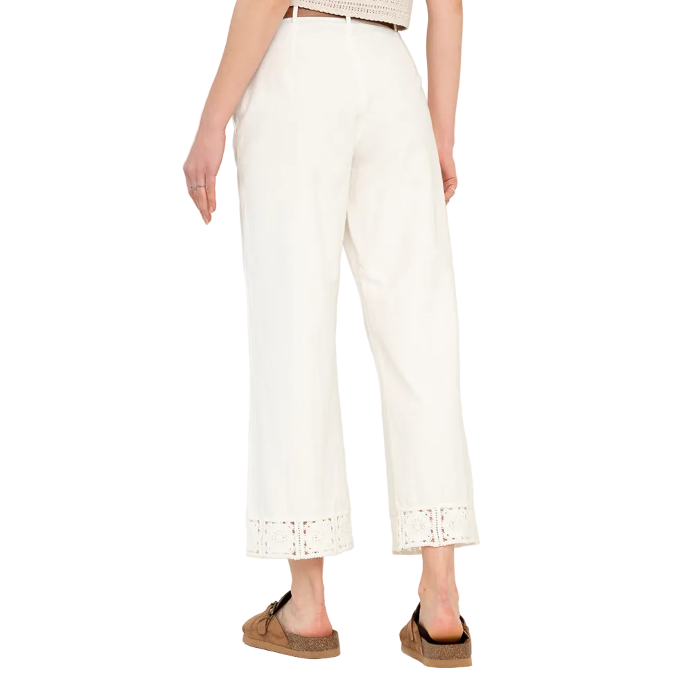 Naf Naf | Pantalón Tiro Alto Con Detalles Desagujados