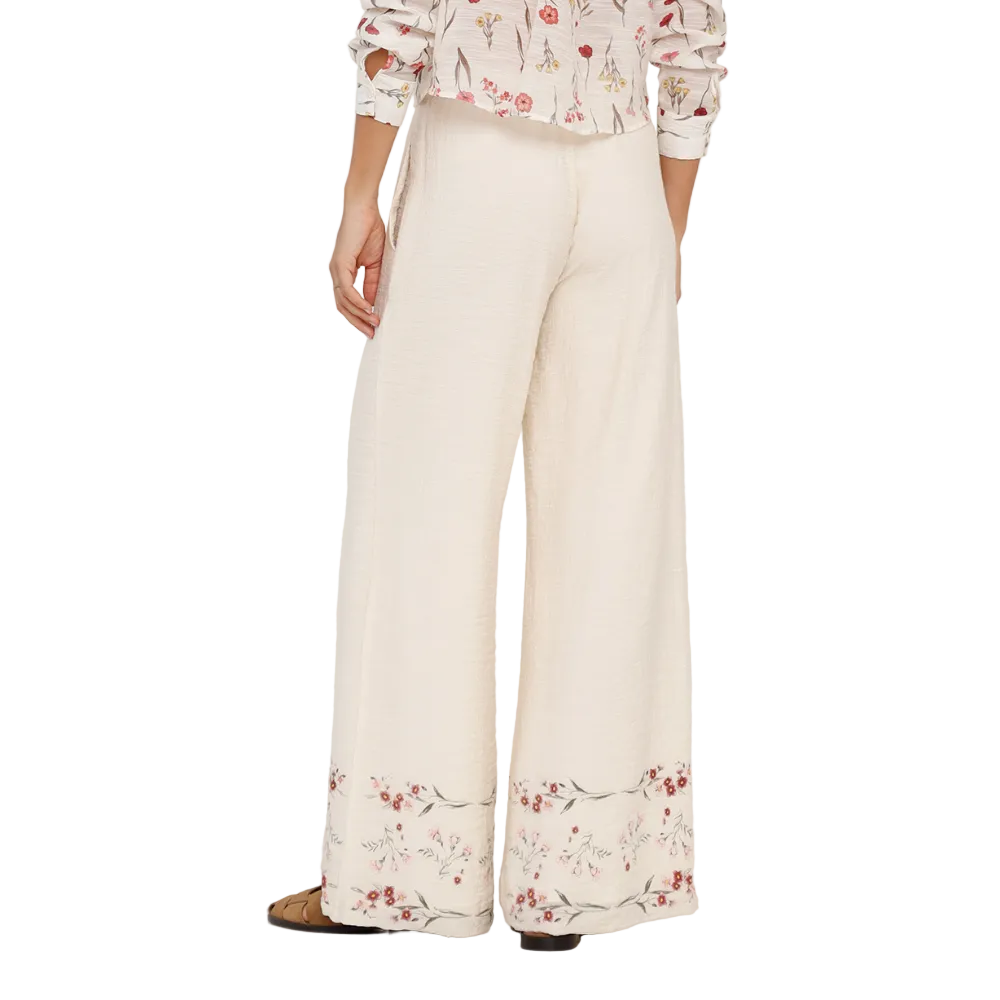 Naf Naf | Pantalón Palazzo Con Diseño Floral