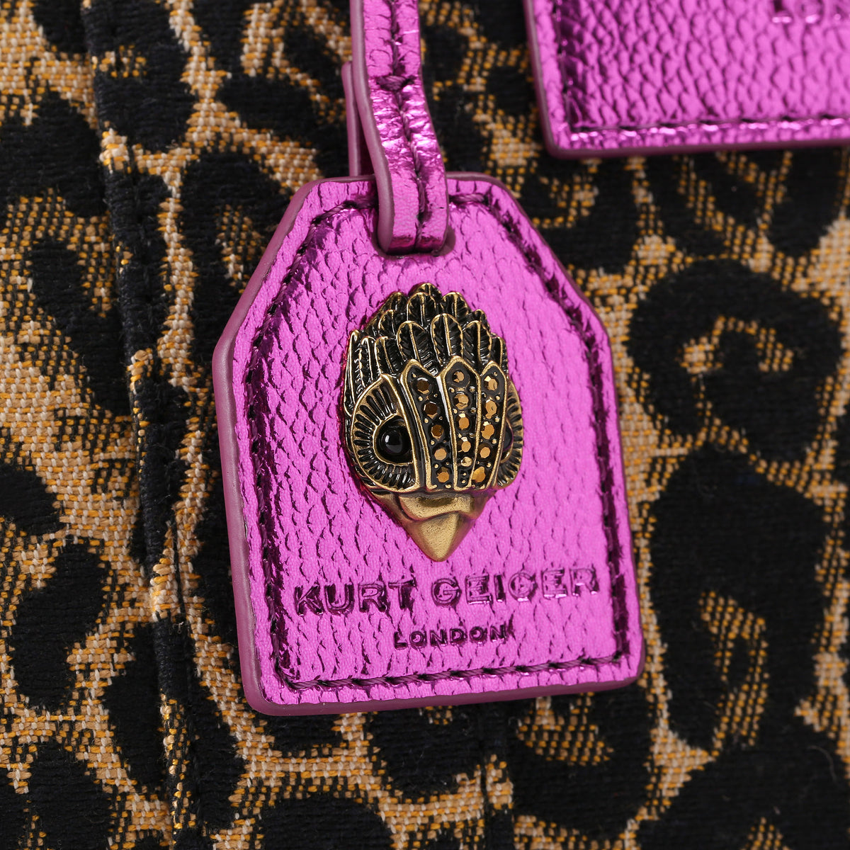 Kurt Geiger | Bolso Tote Pequeño Southbank Animal Print