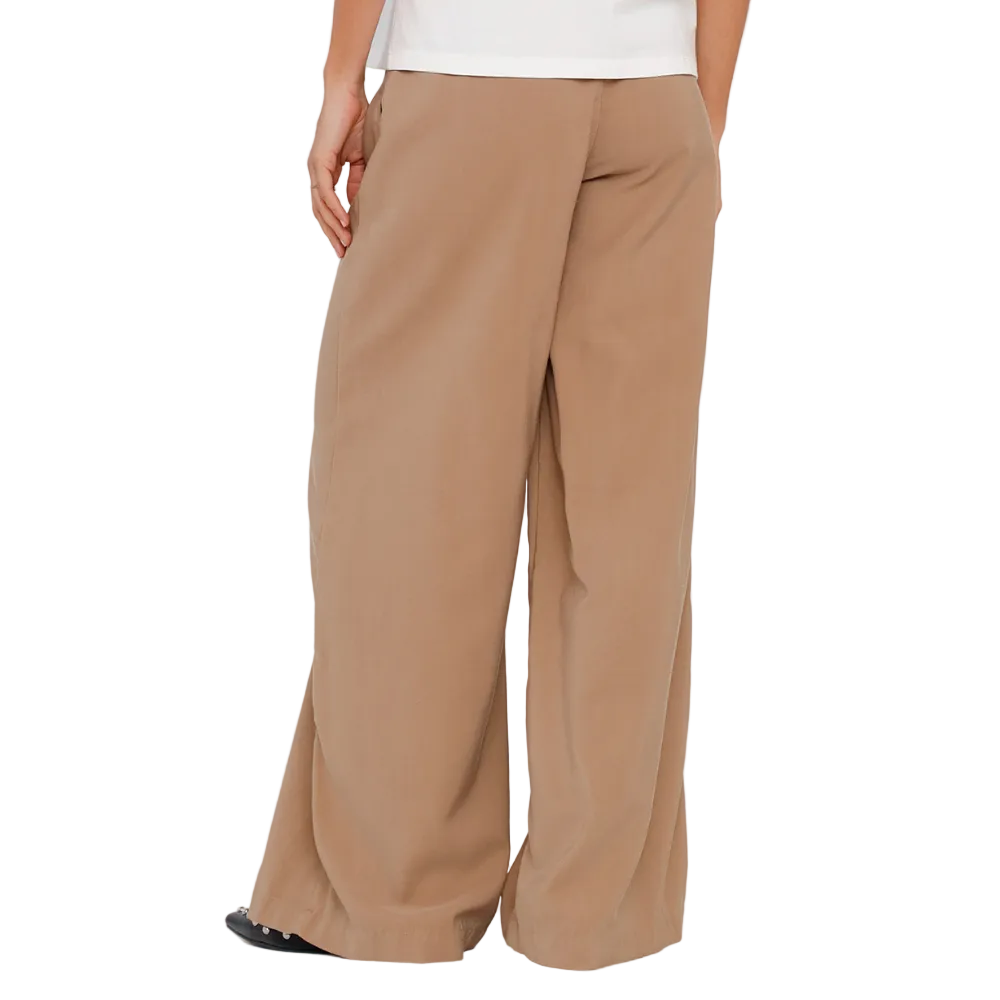 Naf Naf | Pantalón Palazzo Con Cordón