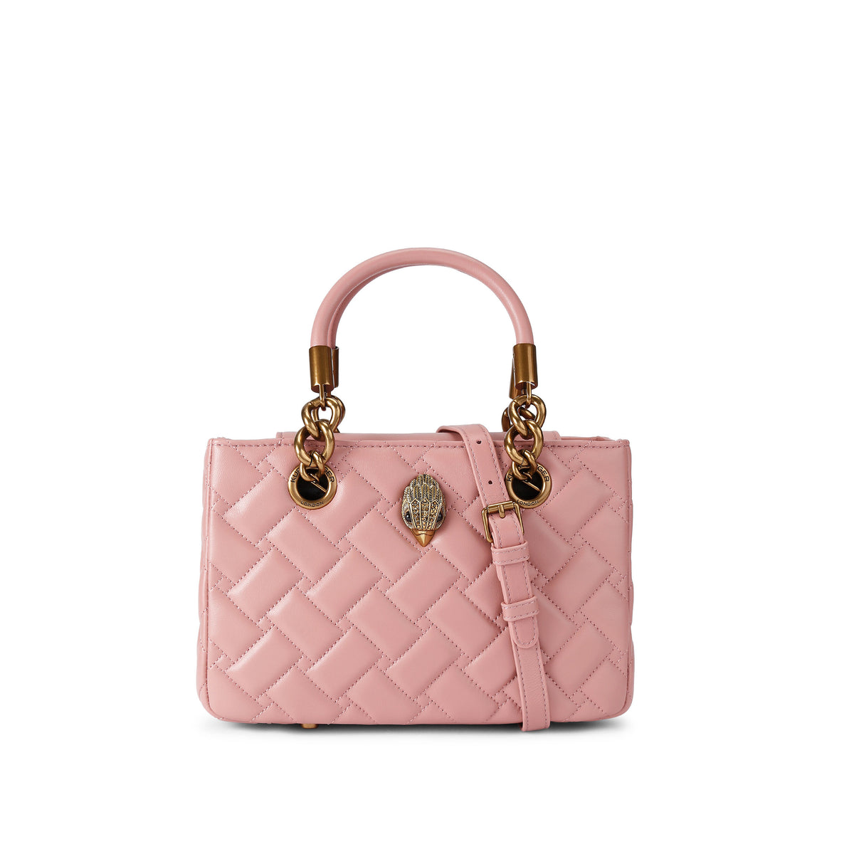 Kurt Geiger | Bolso Tote SQ Kensington de Piel Rosa