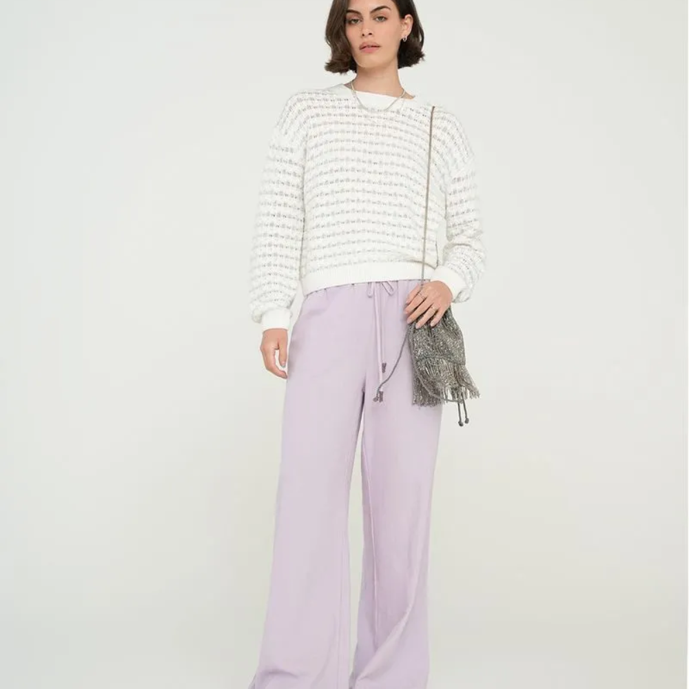 Naf Naf | Pantalón Palazzo Con Jareta