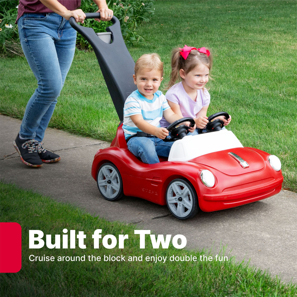 Step 2 | Auto de Paseo Side-by-Side Push Around Roadster™