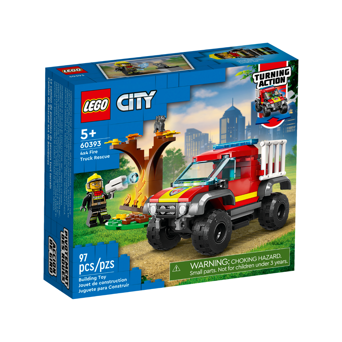 City 4x4 Fire Truck Rescue