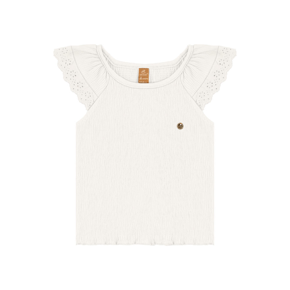 Up Baby | Blusa Texturizada en Punto para Niñas