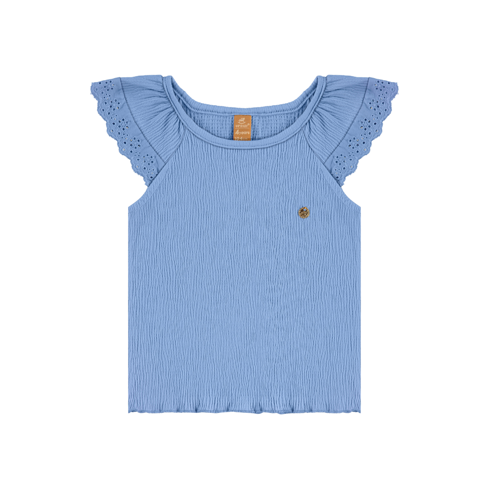 Up Baby | Blusa Texturizada en Punto para Niñas