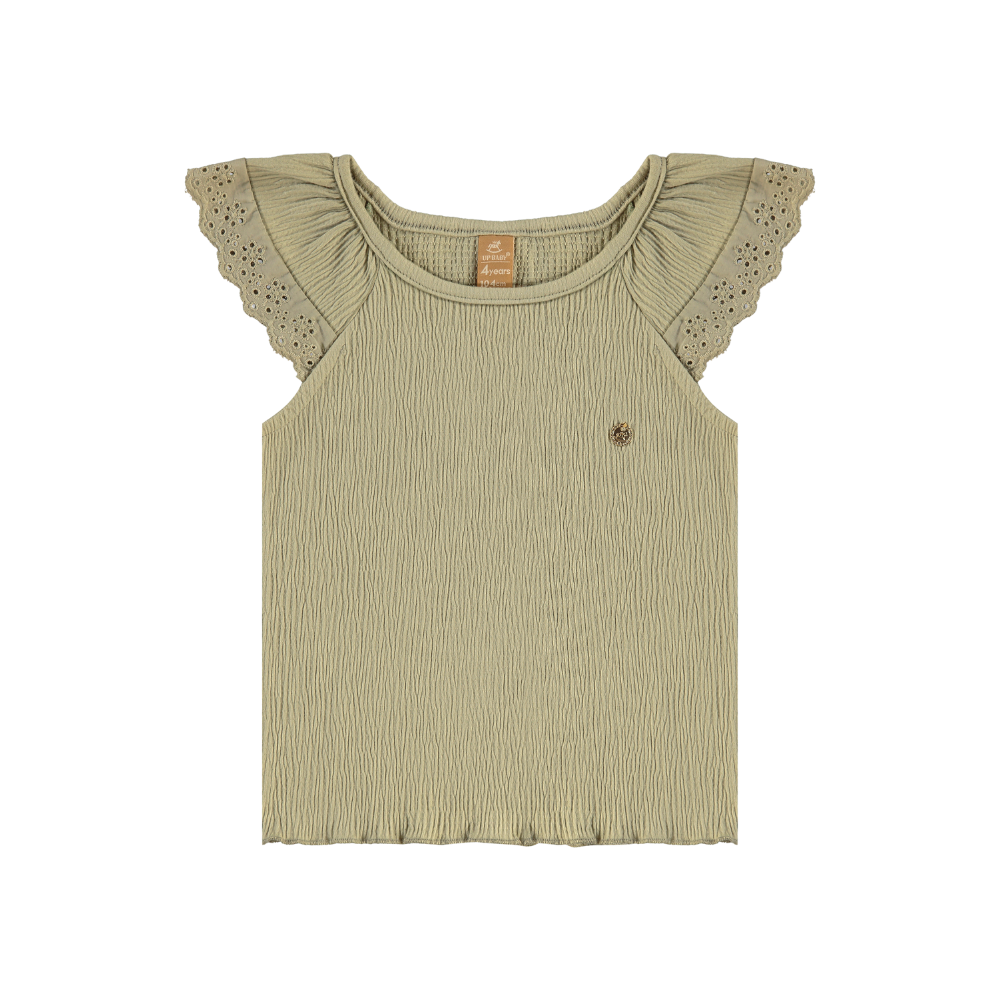 Up Baby | Blusa Texturizada en Punto para Niñas