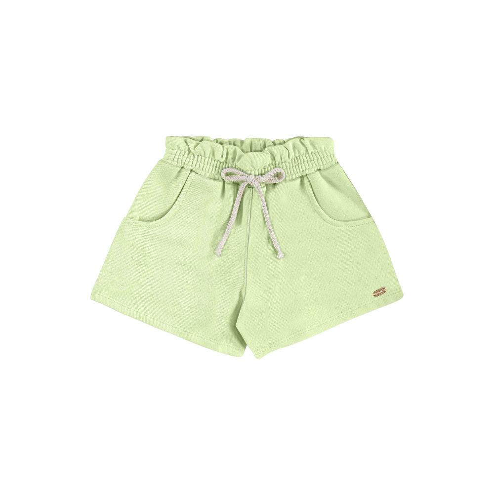 Up Baby | Short de Lino para Niñas