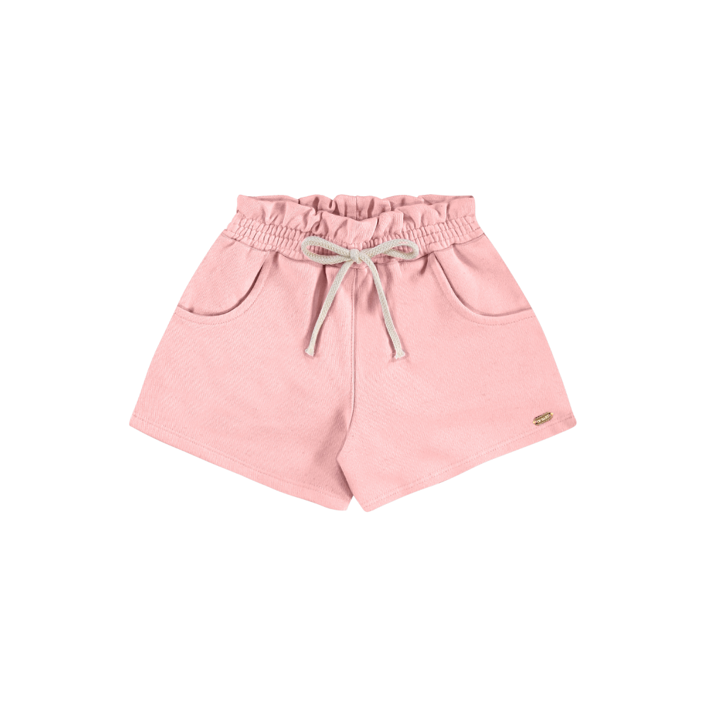 Up Baby | Short de Lino para Niñas