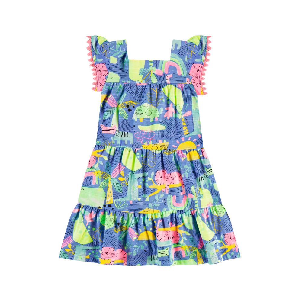 Up Baby | Vestido Punto Flamé para Niñas