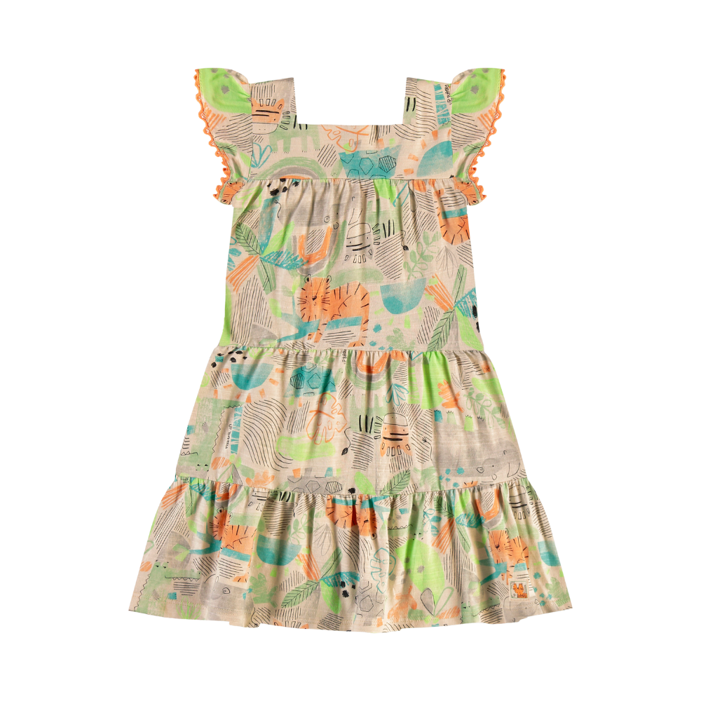 Up Baby | Vestido Punto Flamé para Niñas
