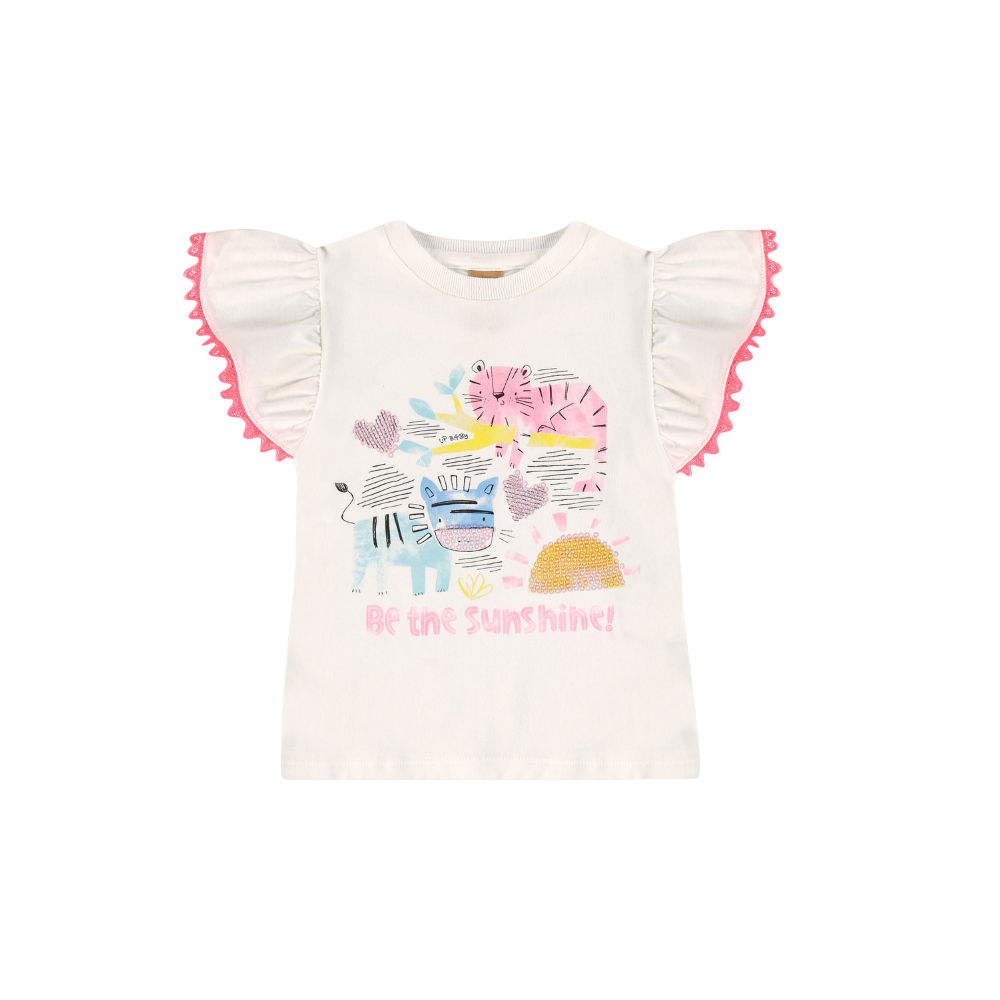 Up Baby | Conjunto de Blusa en Punto y Short para Niñas