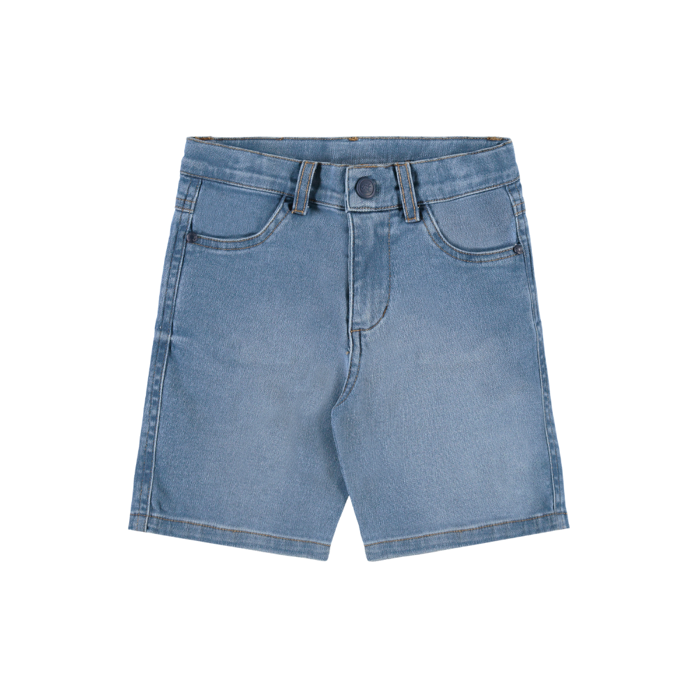 Up Baby | Short Estilo Bermuda Jeans para Niños