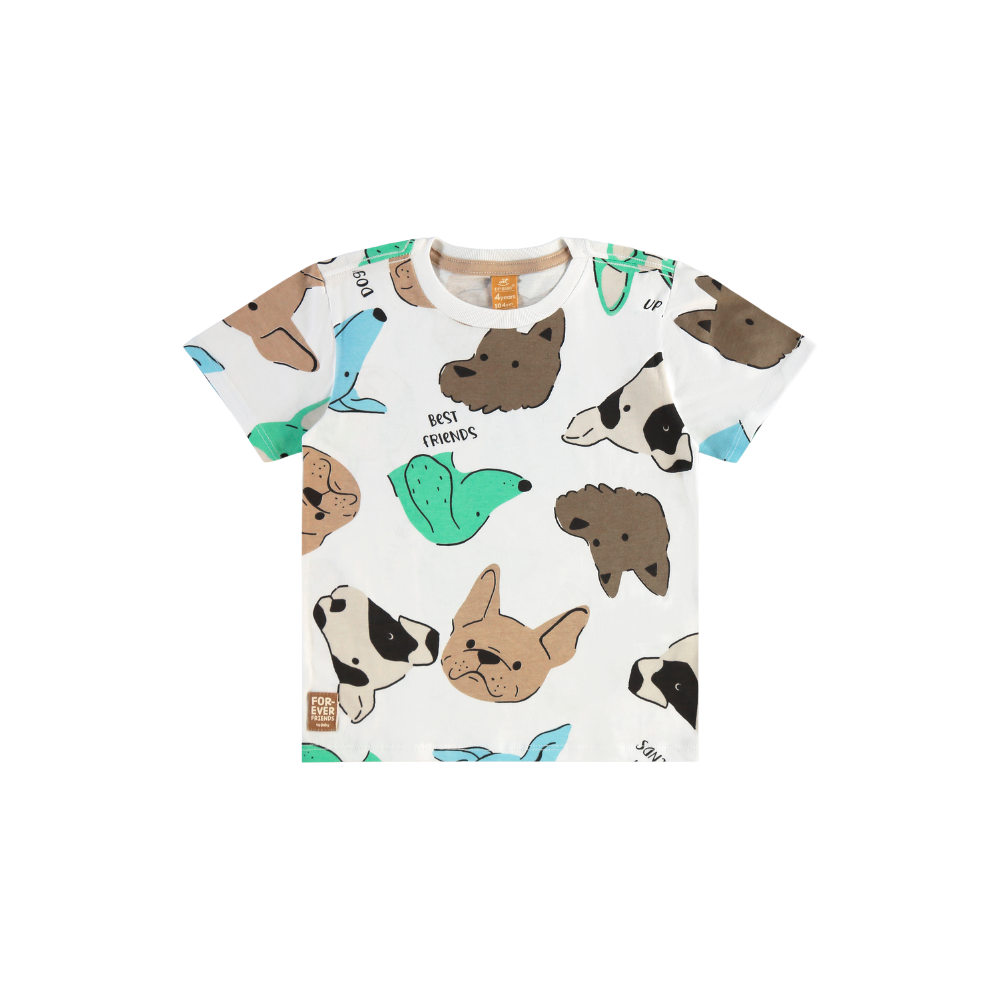 Up Baby | Conjunto Camiseta Manga corta y Short Bermuda para Niños