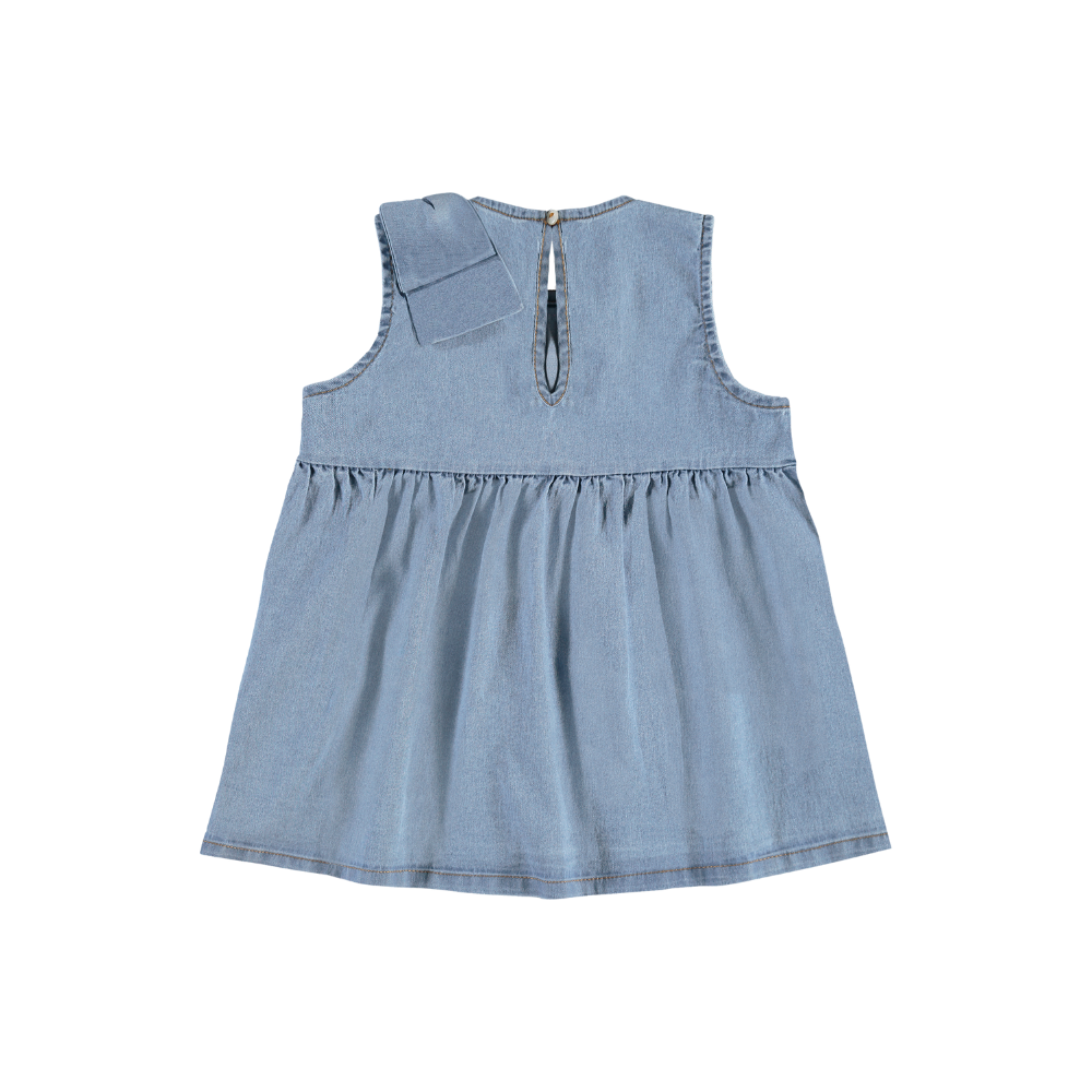 Up Baby | Vestido Jeans para Niña Bebé