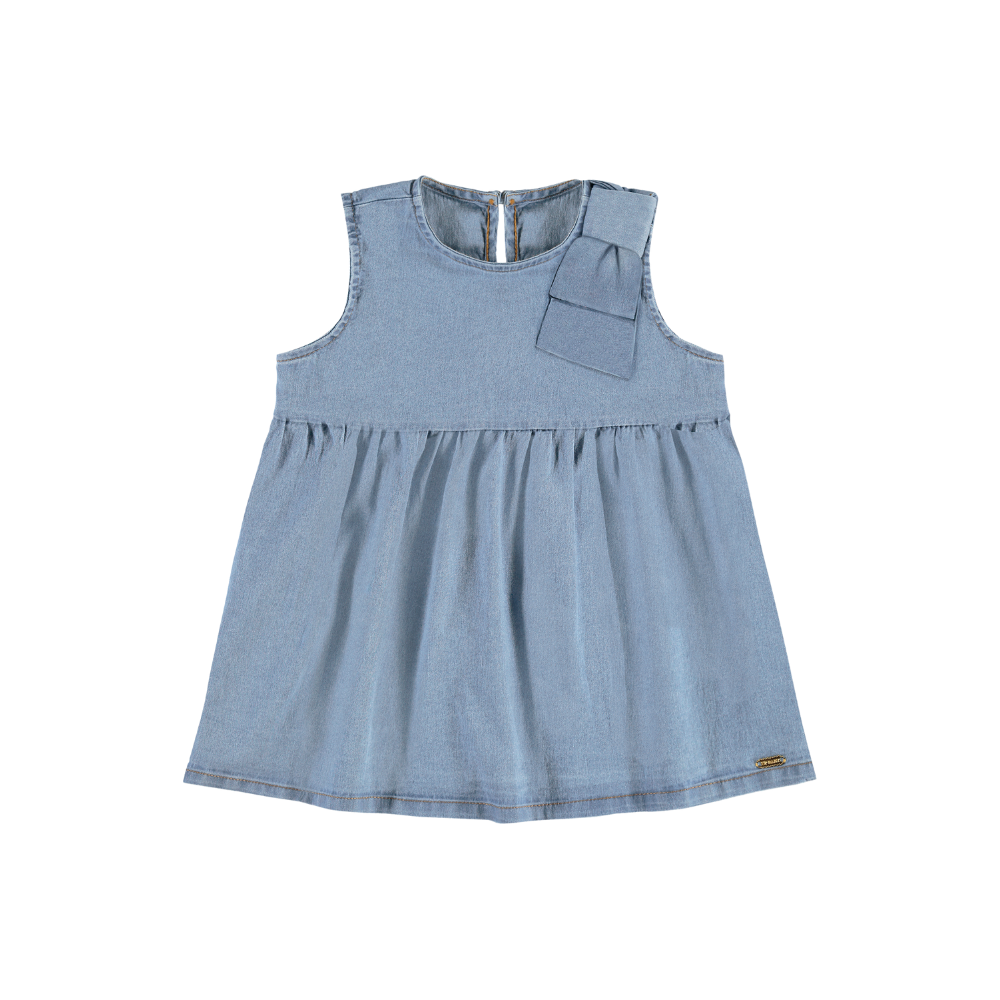 Up Baby | Vestido Jeans para Niña Bebé