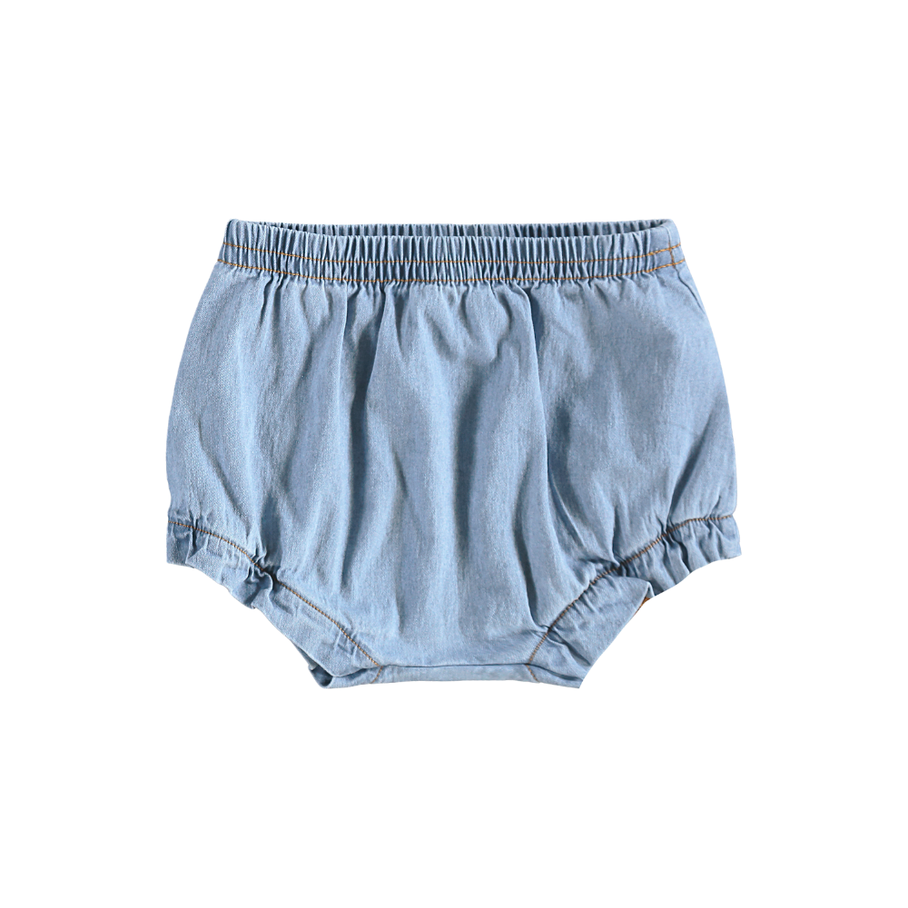 Up Baby | Conjunto de Blusa y Short Jeans para Niña Bebé
