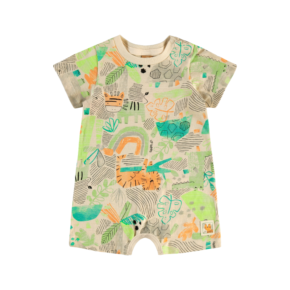 Up Baby | Enterizo Punto Flamé para Niño Bebé