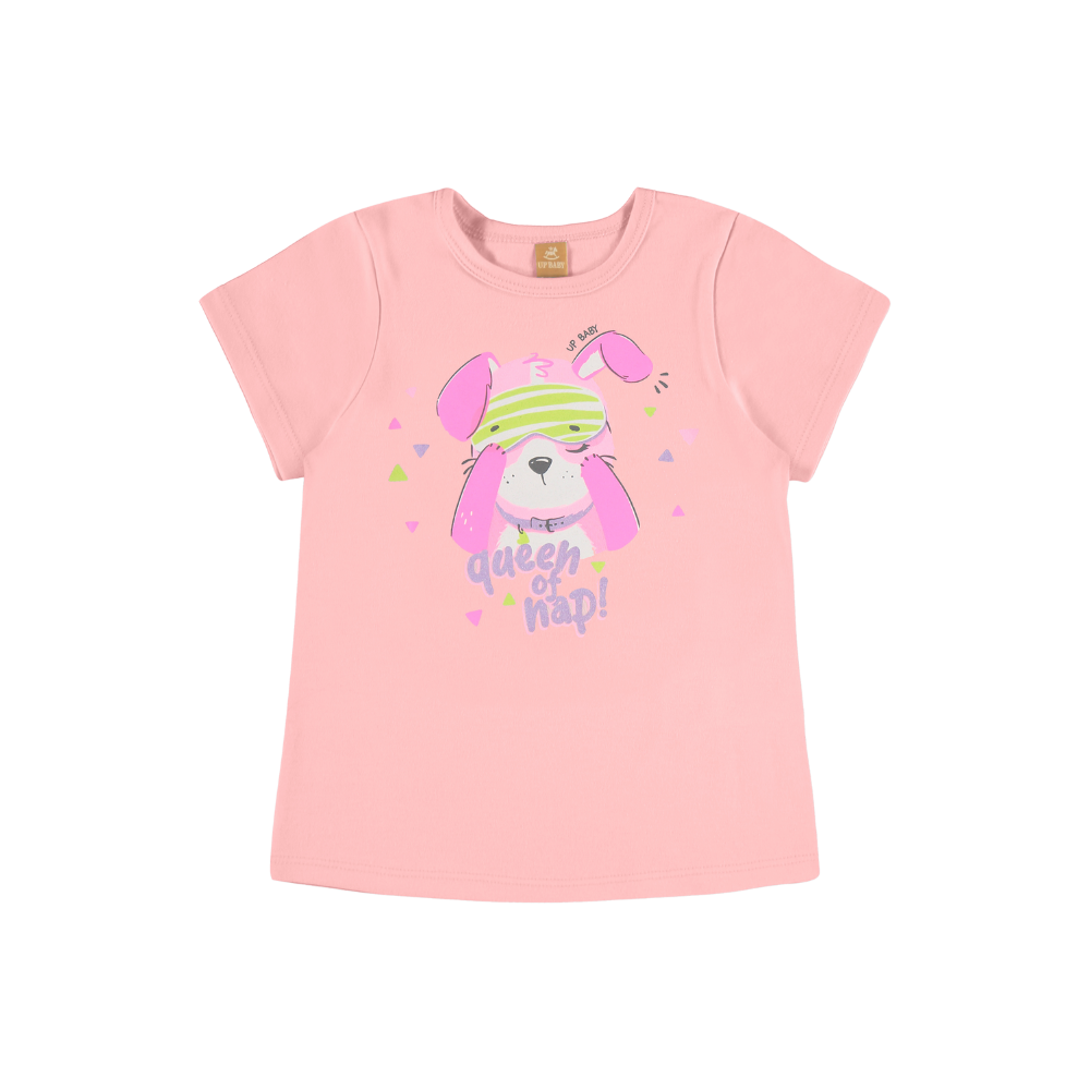 Up Baby | Pijama de Algodón Suave para Niña