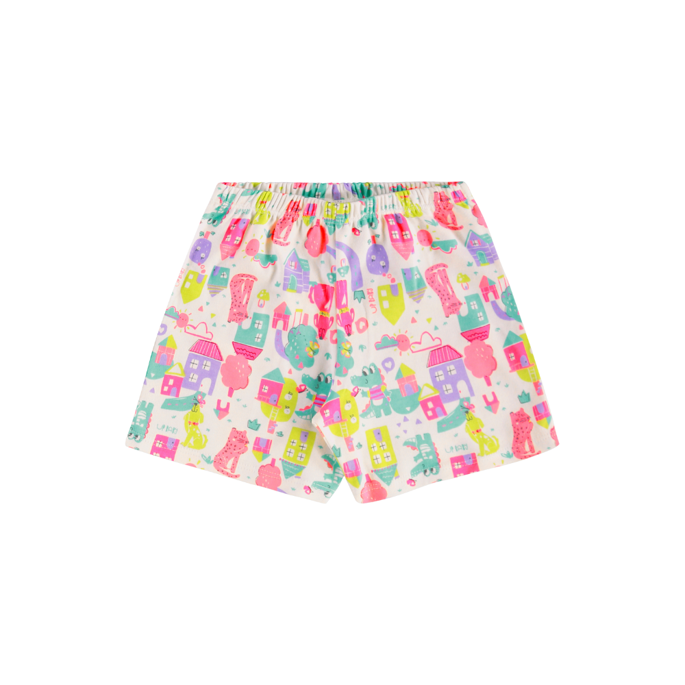 Up Baby | Pijama de Algodón Suave para Niña