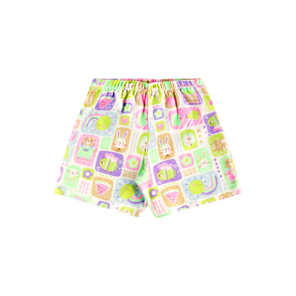 Up Baby | Pijama de Algodón Suave para Niña