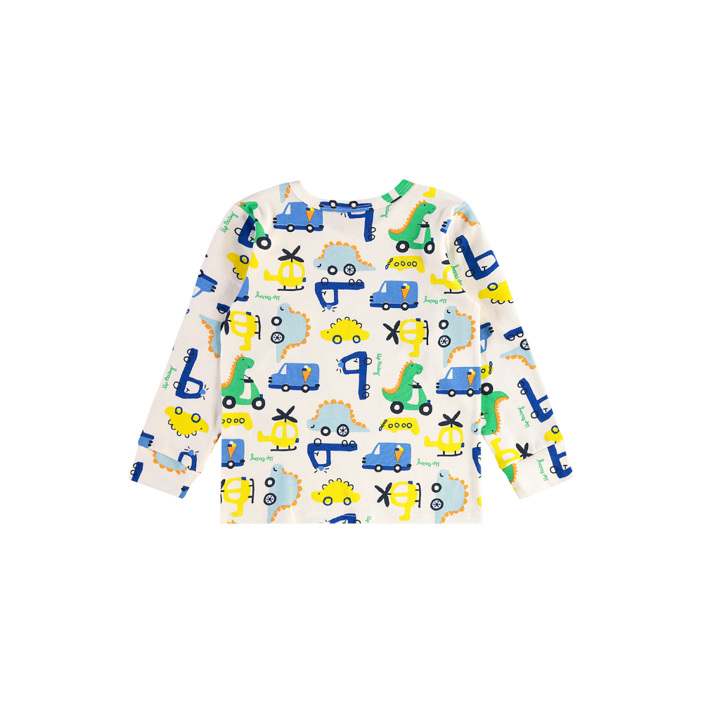 Up Baby | Pijama Larga de Algodón para Niños