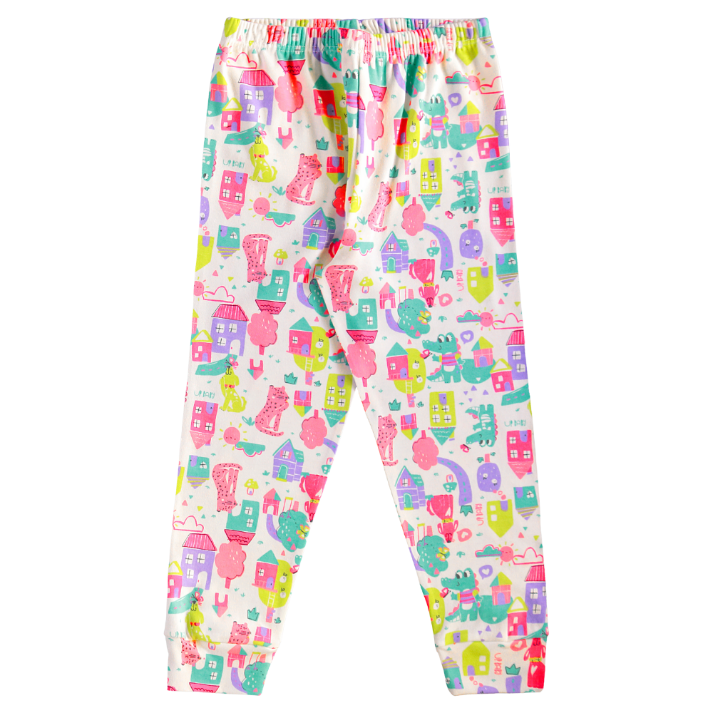 Up Baby | Pijama Larga de Algodón para Niños