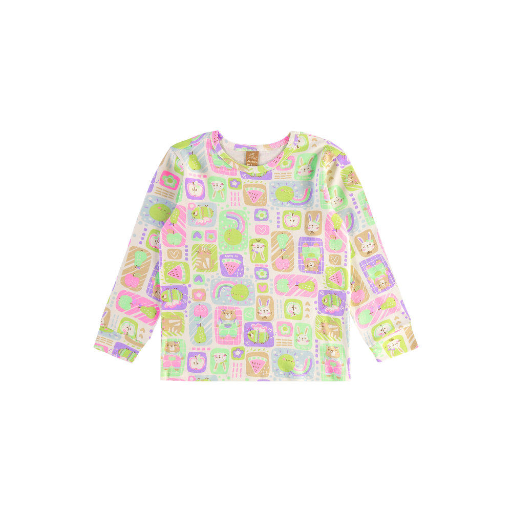 Up Baby | Pijama Larga de Algodón para Niños