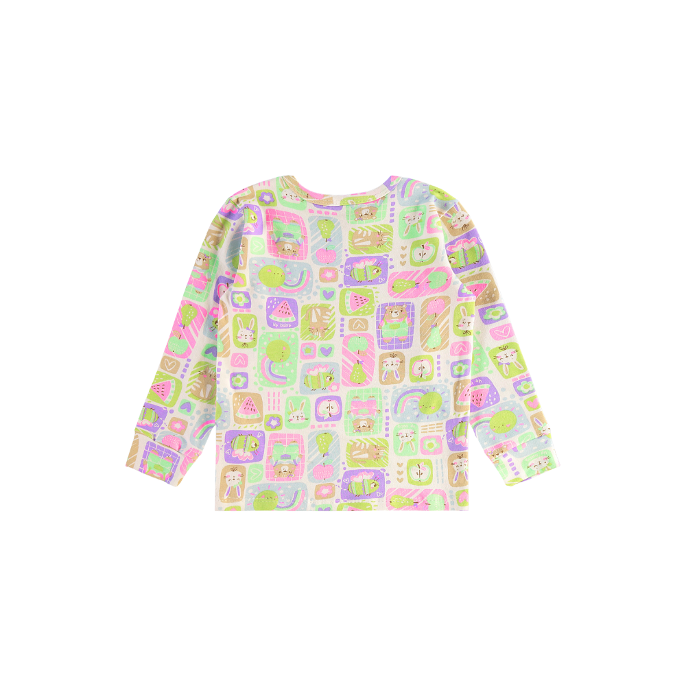 Up Baby | Pijama Larga de Algodón para Niños