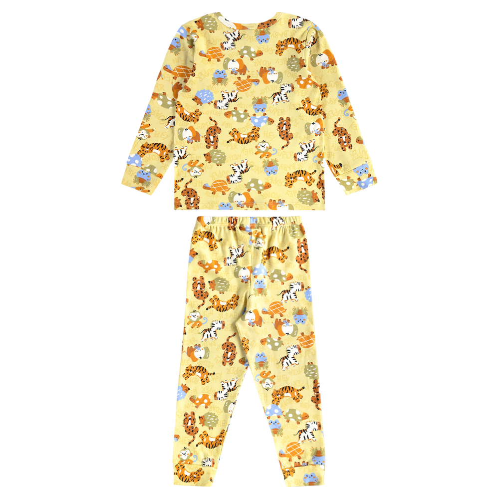 Up Baby | Pijama Larga de Algodón para Niños