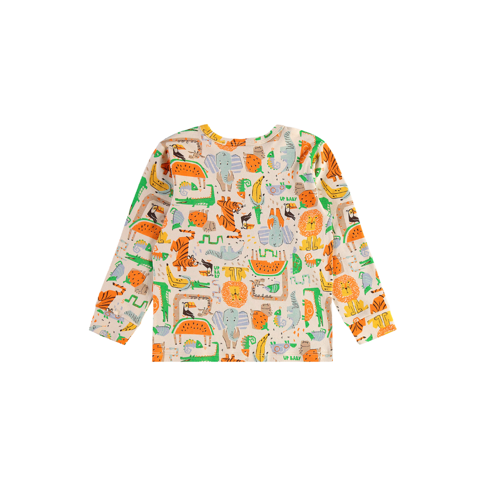 Up Baby | Pijama Larga de Algodón para Niños