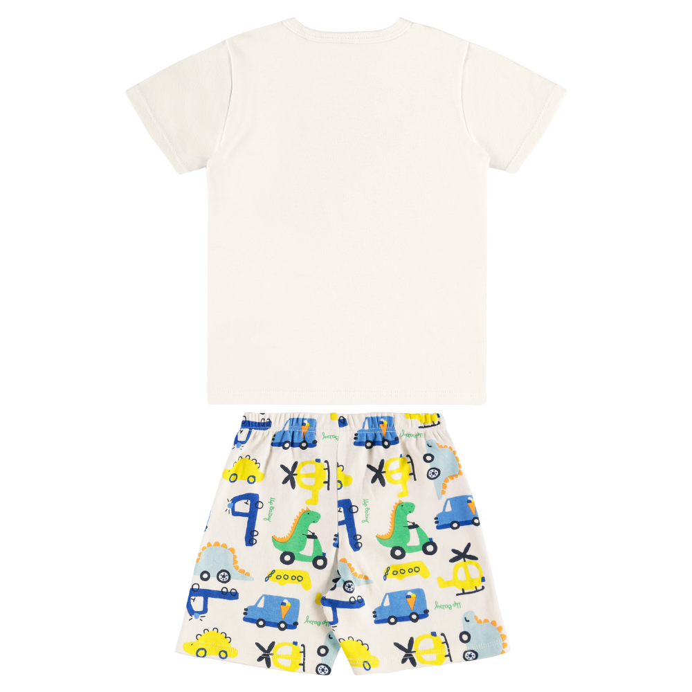 Up Baby | Pijama de Algodón Suave para Niño