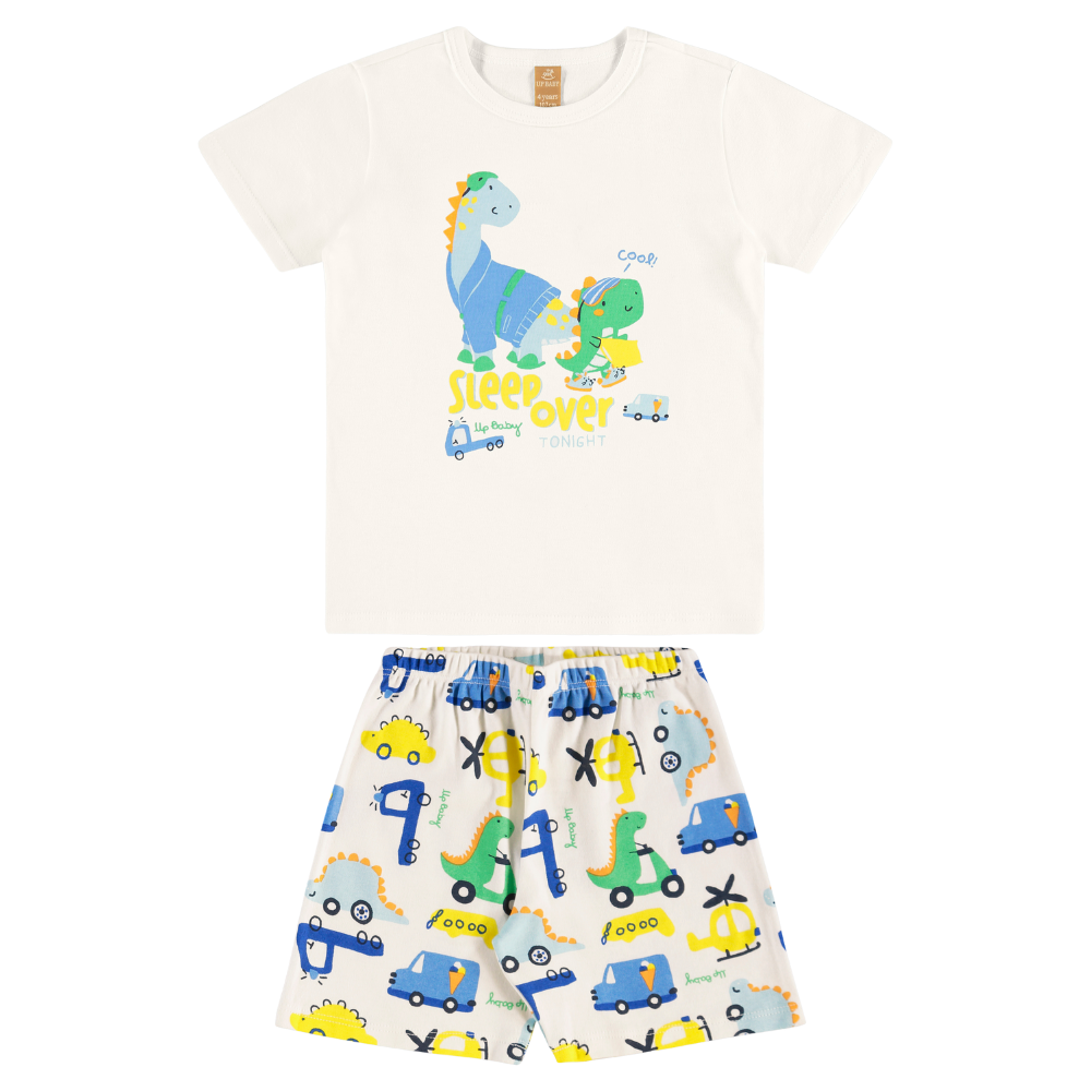 Up Baby | Pijama de Algodón Suave para Niño