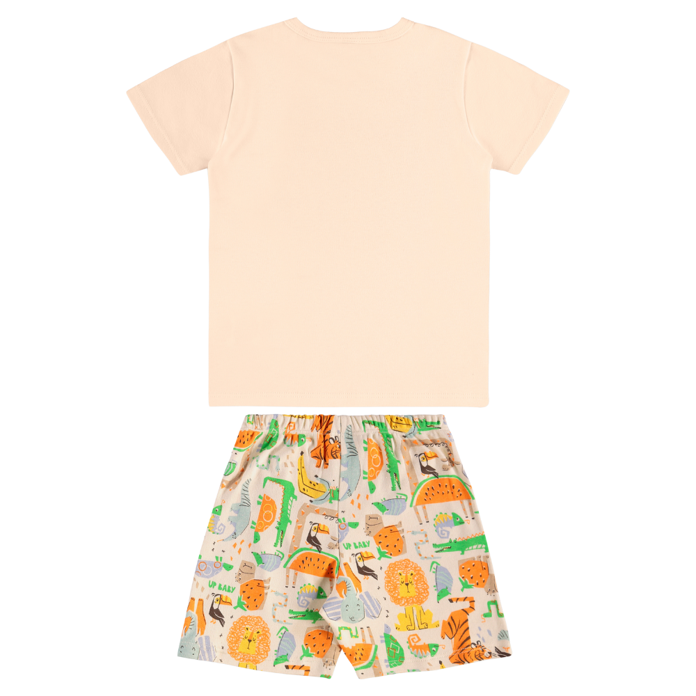 Up Baby | Pijama de Algodón Suave para Niño