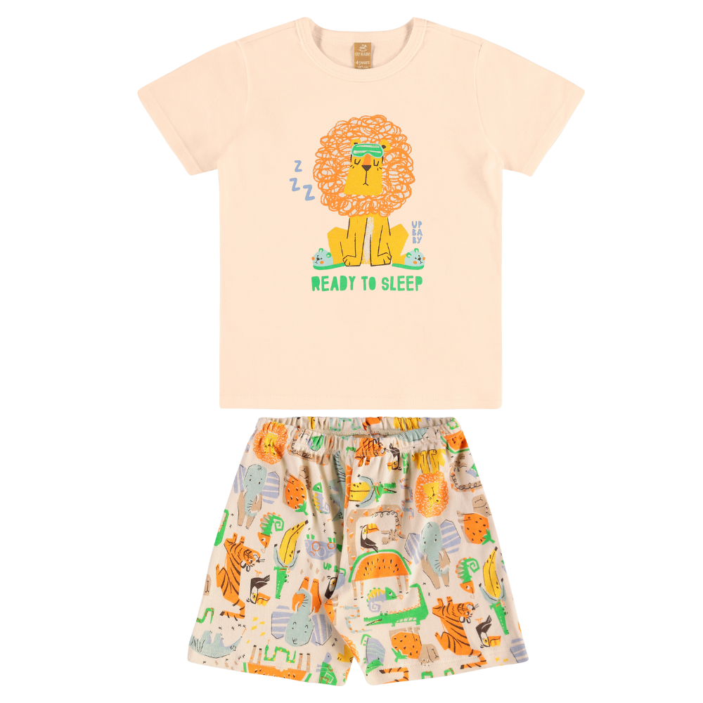 Up Baby | Pijama de Algodón Suave para Niño