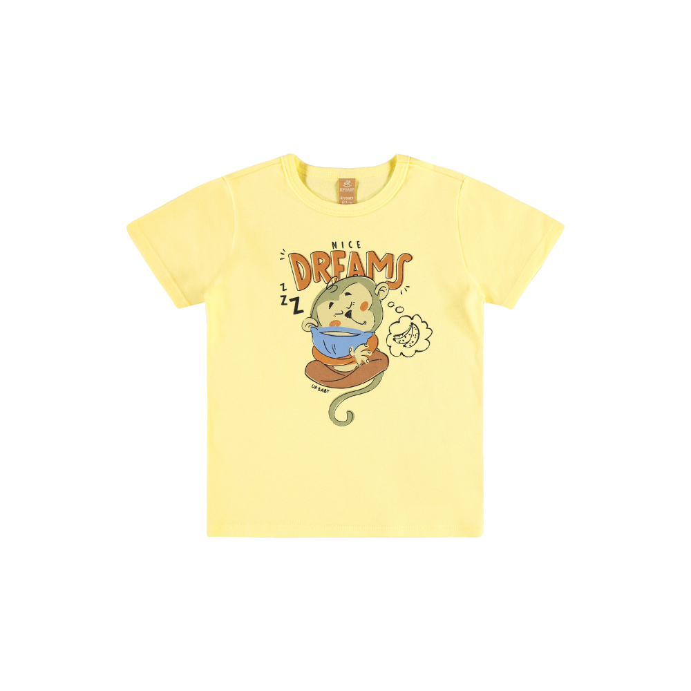 Up Baby | Pijama de Algodón Suave para Niño