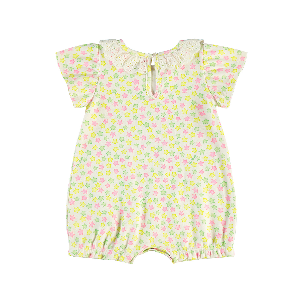 Up Baby | Enterizo con Estampado de Estrellas para Niña Bebé