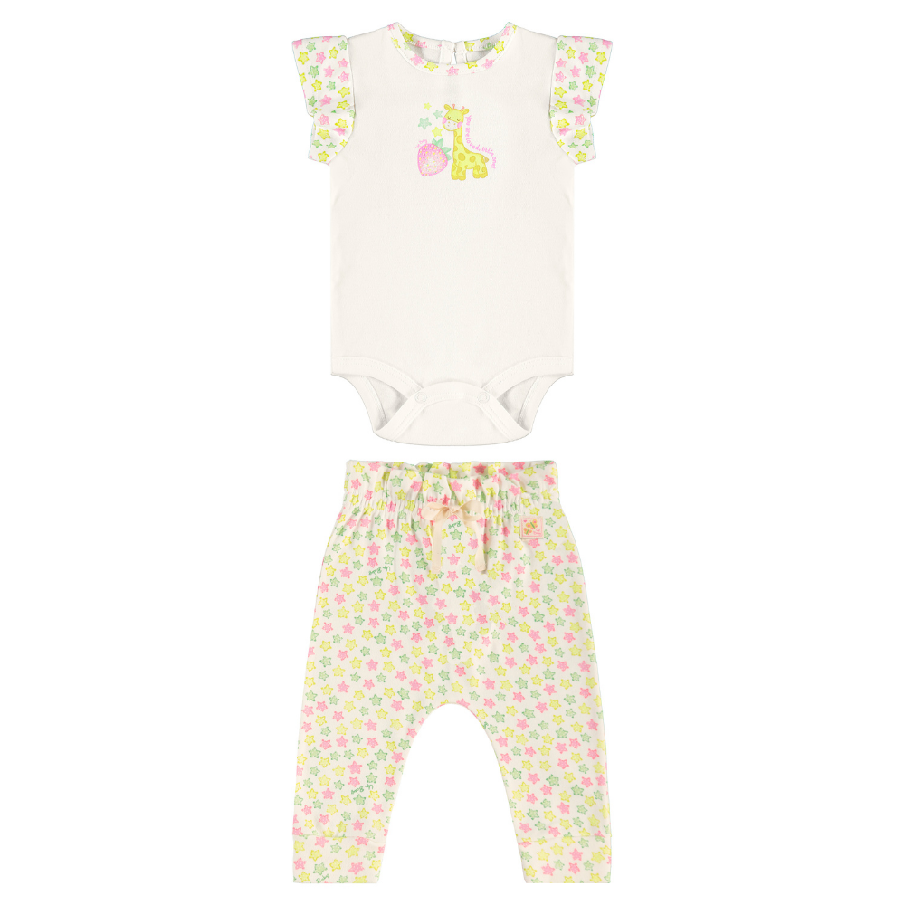 Up Baby | Body de Algodón Suave para Niña Bebé