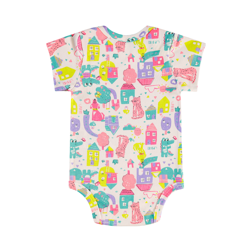 Up Baby | Body con Estampado para Niña Bebé