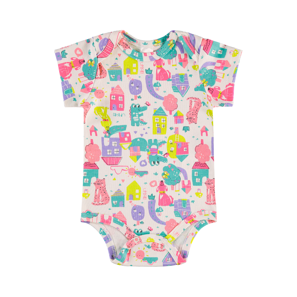 Up Baby | Body con Estampado para Niña Bebé
