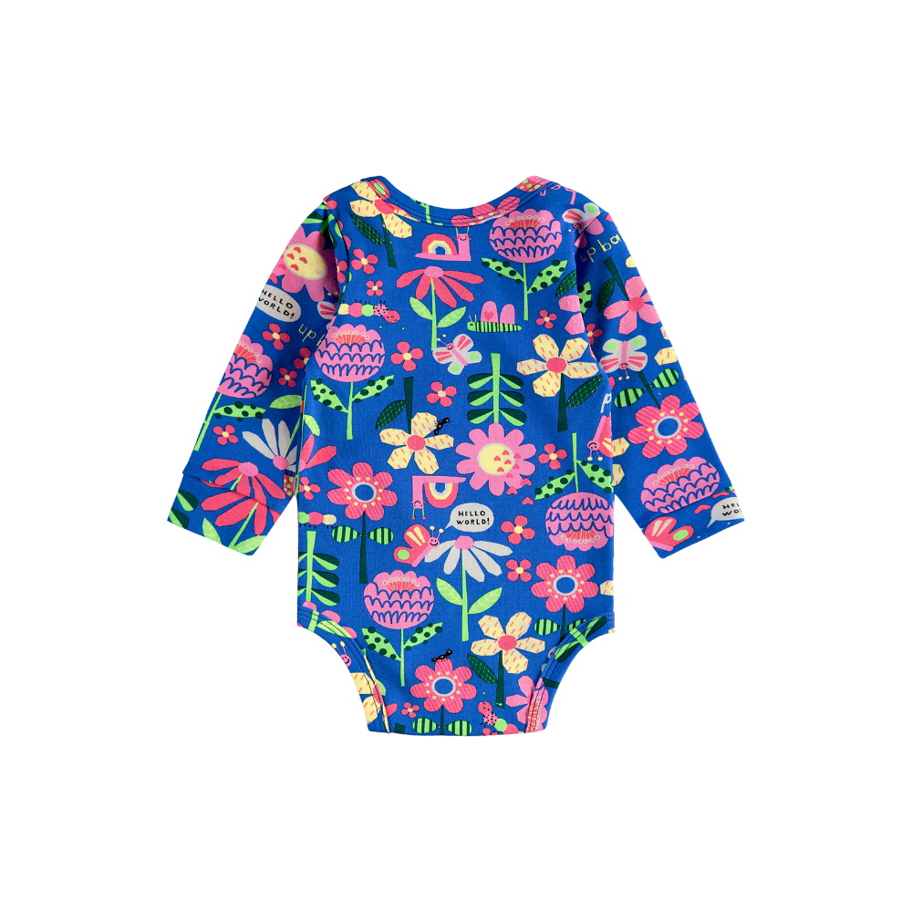 Up Baby | Body Manga Larga para Niña Bebé