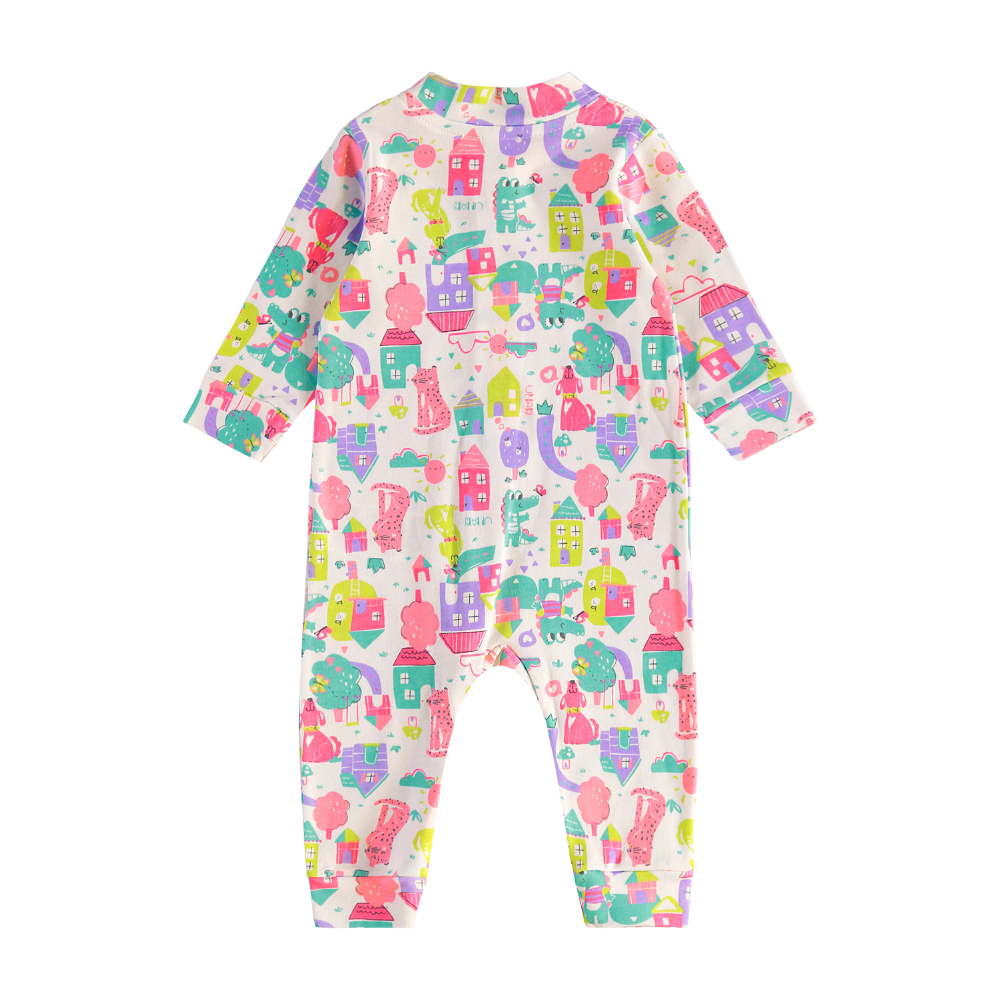 Up Baby | Body Enterizo de Algodón para Niña Bebé