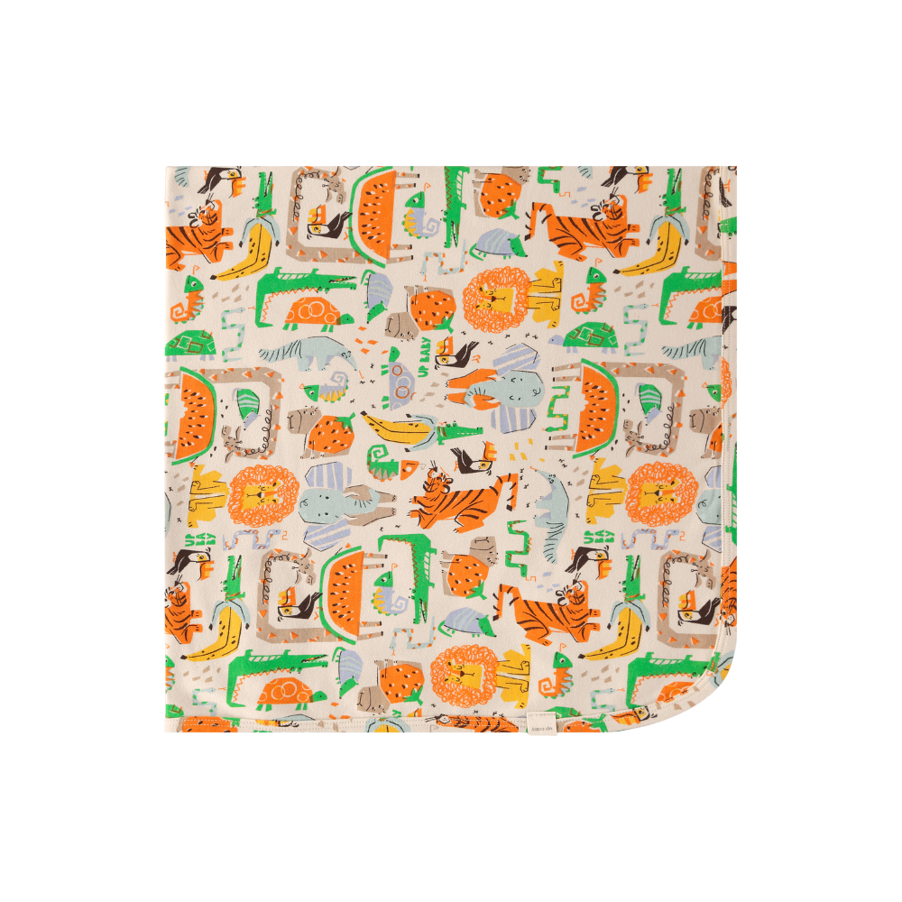 Up Baby | Manta Estampada de Algodón para Niño Bebé