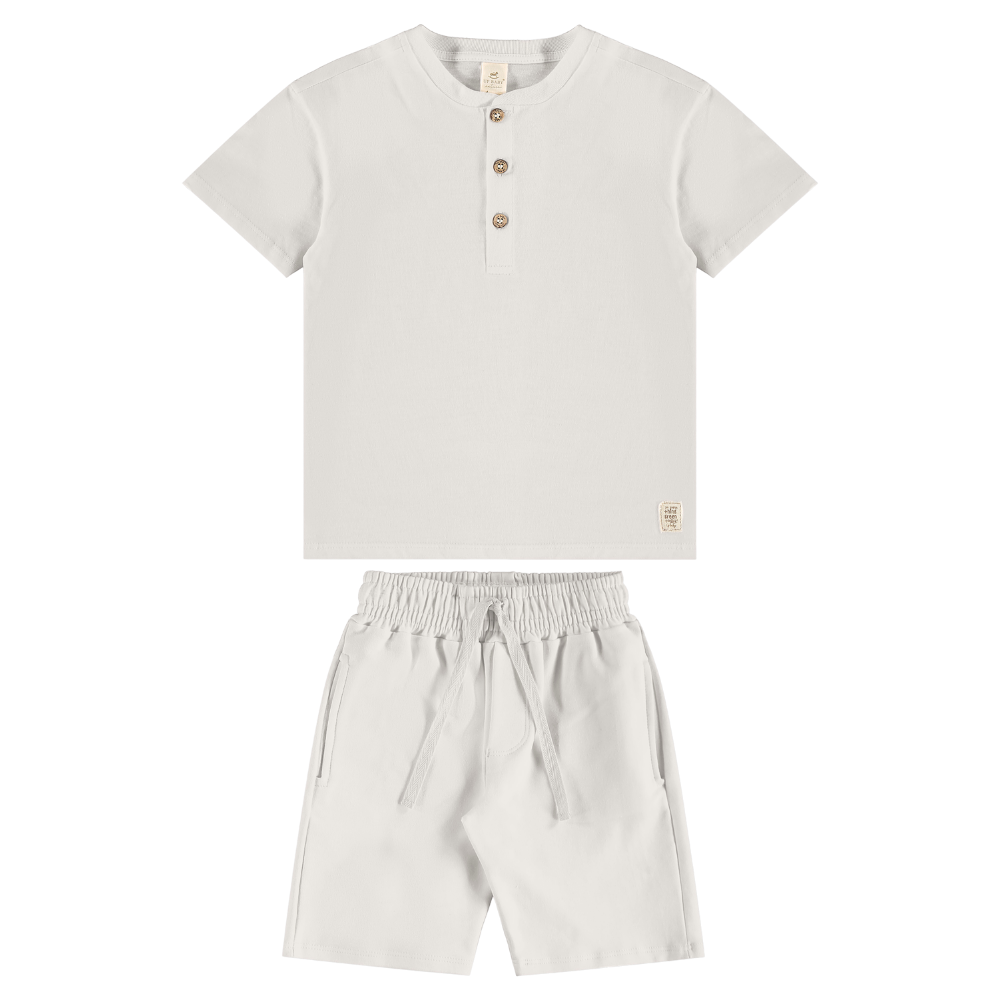 Up Baby | Conjunto de Camiseta y Short Bermuda para Niño