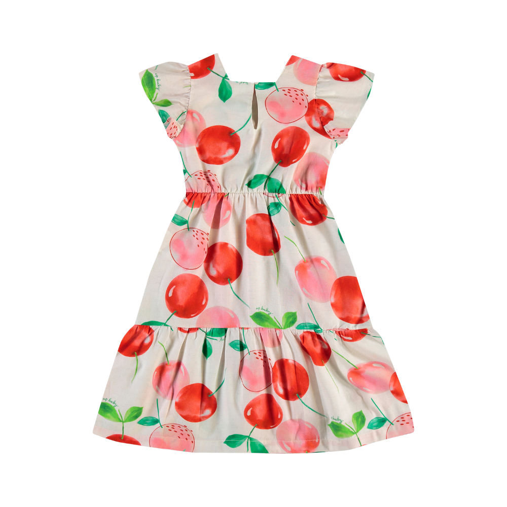 Up Baby | Vestido Tejido con Estampado para Niña