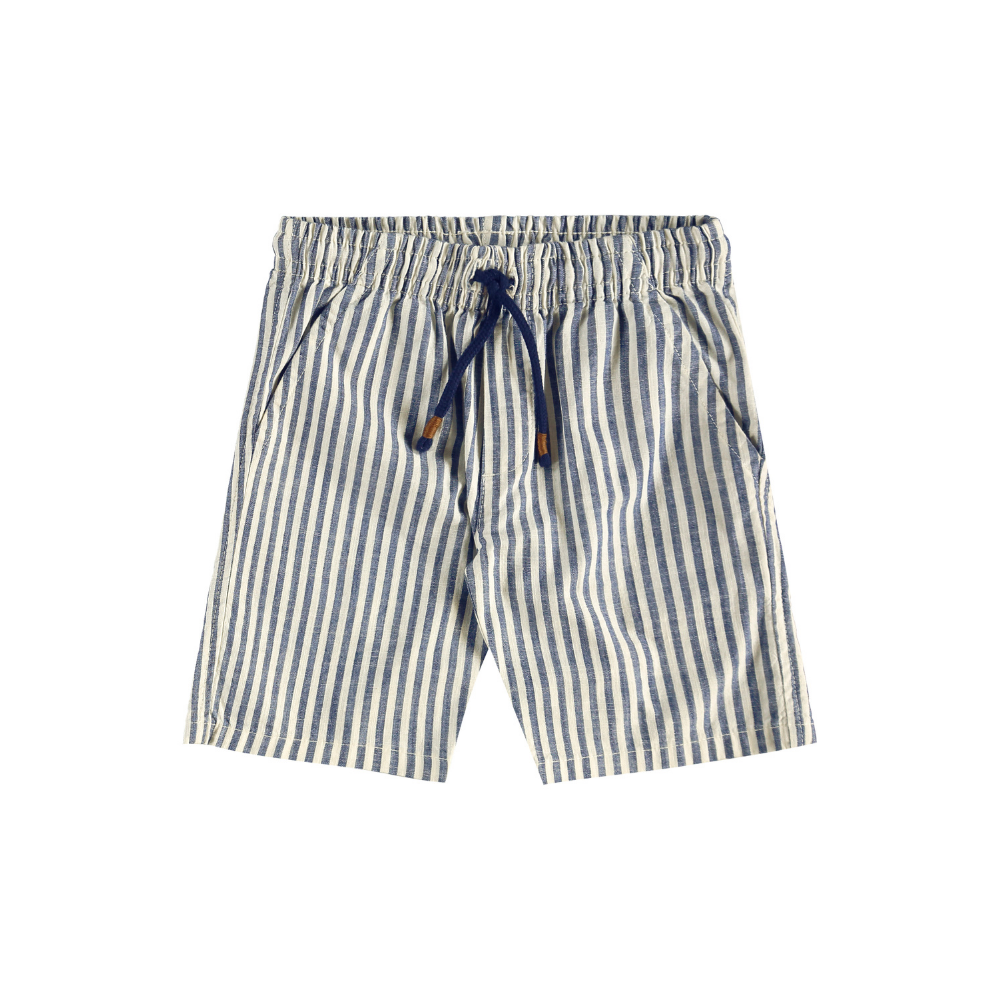 Up Baby | Conjunto de Polo y Short de Rayas para Niño