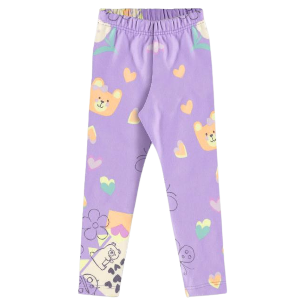 Up Baby | Legging de punto Peluche Suave para Niña