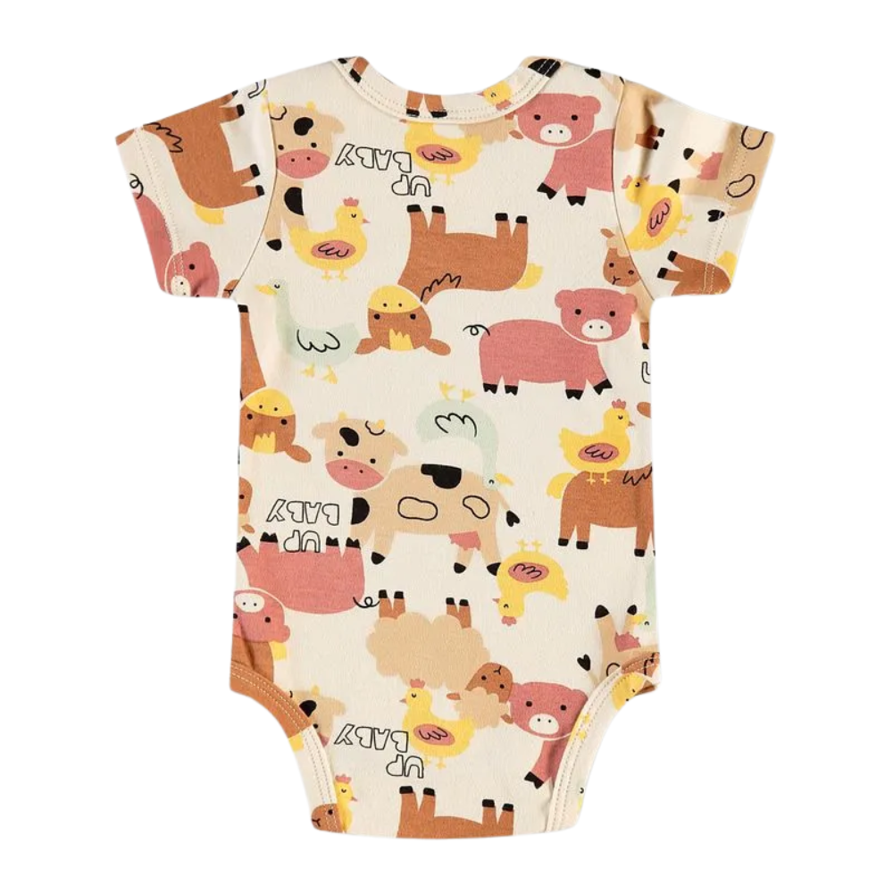 Up Baby | Body en Gamuza con Estampados para Bebé