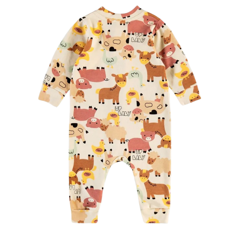 Up Baby | Body Estampado con cremallera Delantera