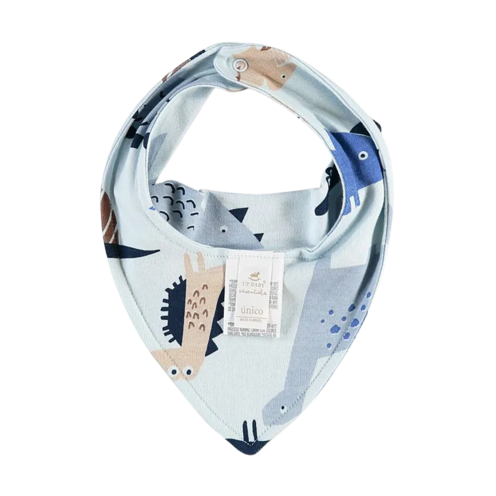 Up Baby | Babero tipo Bandana de Gamuza Sintética
